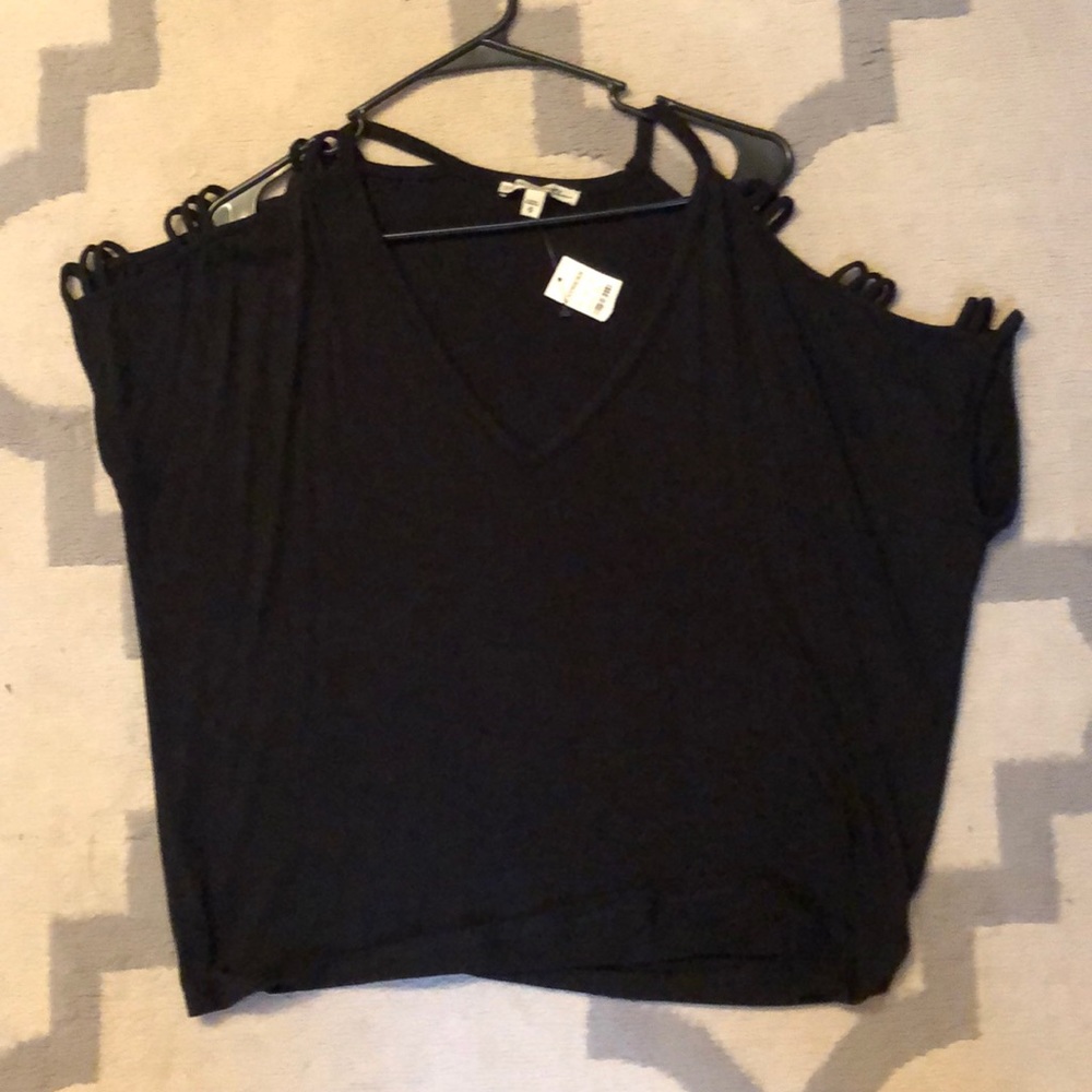 Cold shoulder t-shirt